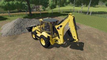 CAT 420F BACKHOE LOADER V2.0.1.0 FS22