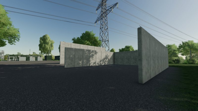 Concrete Walls (Prefab) FS22