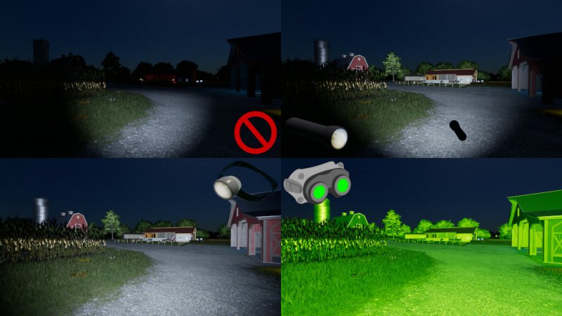 Mod - Light shader BETA v1.0 FS22 •