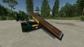 Lowloader With 16 Wheels FS22