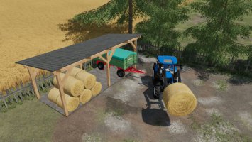 Wooden shed FS22