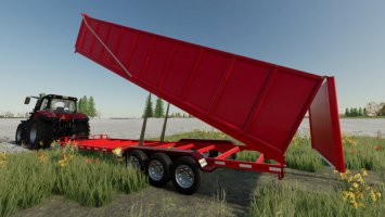 30' Flatbed Autoloading Trailer Pack FS22