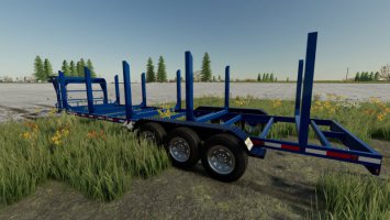30' Flatbed Autoloading Trailer Pack FS22