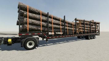53' Dropdeck Trailer Pack With Autoload FS22