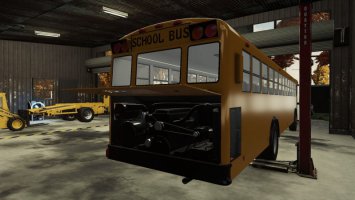Autobus Cabover Blue Bird FS22