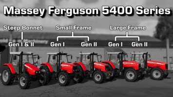 Massey Ferguson 5400 Series v1.2.5.0 fs22