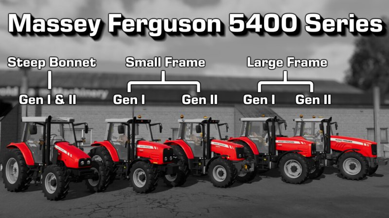 Massey Ferguson 5400 Series v1.2.5.0 FS22