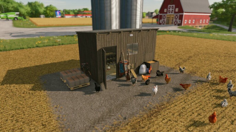 Small Chicken Coop 5×3 Fs22 Mod Mod For Farming Simulator 22 Ls Portal 9275