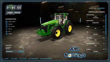 John Deere 8R FS22