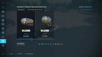 Mittlerer Westen Produktions- Und Futtermittel Pack FS22