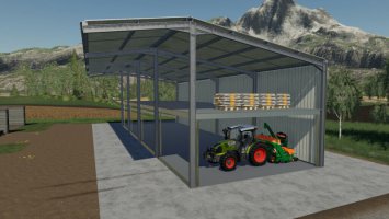 Shed With Hydraulic Control fs22