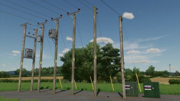 UK Powerline And Telegraph Pack fs22