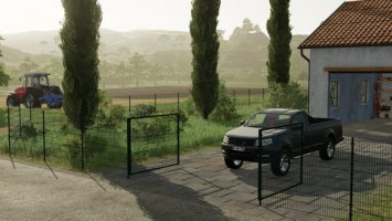 Double Rod Mat Fence Pack FS22