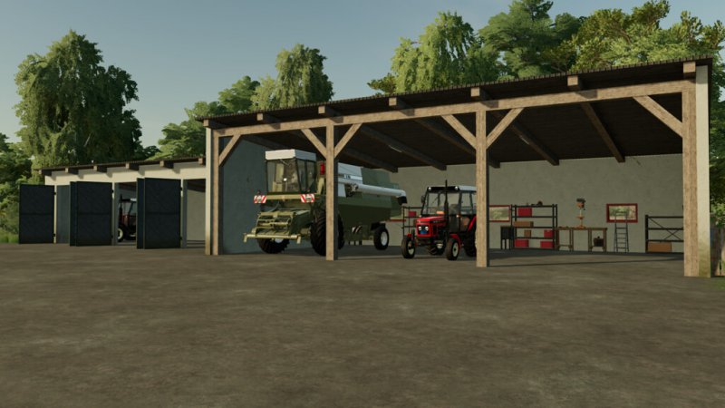 Garage With Service FS22