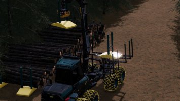 Mobile Wood Storage FS22