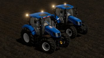 New Holland T6 OLD ENGINE SOUND FS22