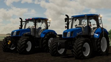 New Holland T6 OLD ENGINE SOUND FS22