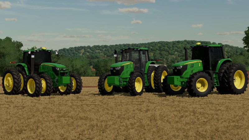 John Deere 6M - FS22 Mod | Mod for Farming Simulator 22 | LS Portal