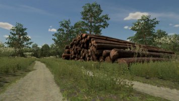 Small Log Pile (Prefab) fs22