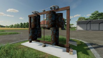 Wind Generators Made With Barrels FS22