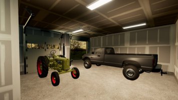 Amerikanischer Garage Mit Wohnung FS22