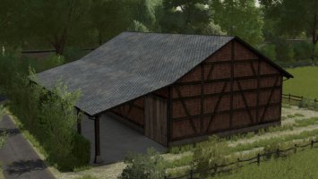 Half-Timbered Barn