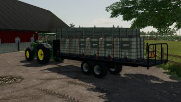 Homemade Bale Trailer FS22