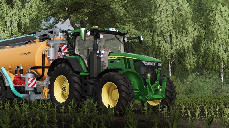 John Deere 7r 250 350 Fs22 Mod Mod For Farming Simulator 22 Ls Portal