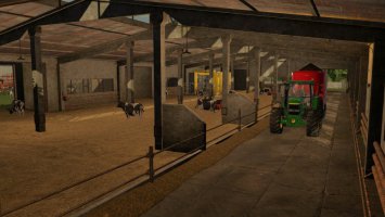 Large Cowshed 230 FS22