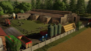 Large Cowshed 230 FS22