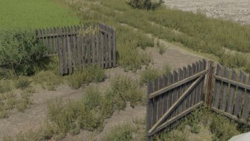 Old Fence And Gate FS22