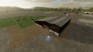 Cow Barn With Pasture fs22