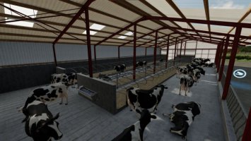 Slatted Cow Shed FS22