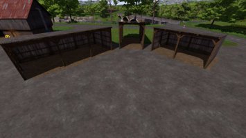 Wooden Shelters FS22