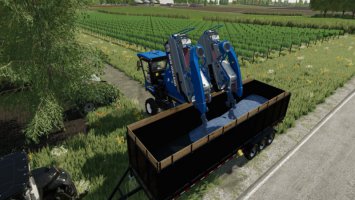 30' Flatbed Autoloading Trailer Pack FS22