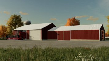 58x50 Shop With Attached 70x38 Cold Storage fs22