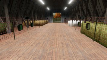 American Barn With Bale Storage FS22