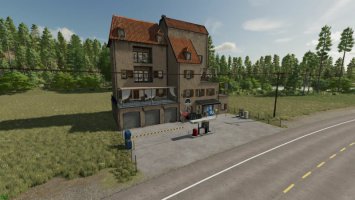 Tankstelle In Einer Französischen Stadt FS22