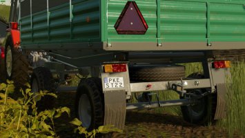 Polish License Plates (Prefab) FS22