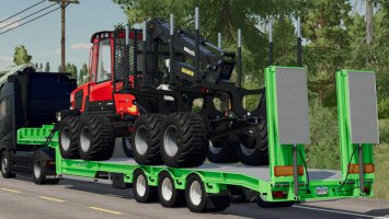 Euro Low Loader Platform fs22