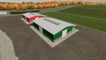 Large Machine And Implement Shed Pack FS22