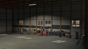 American Garage With Workshop FS22
