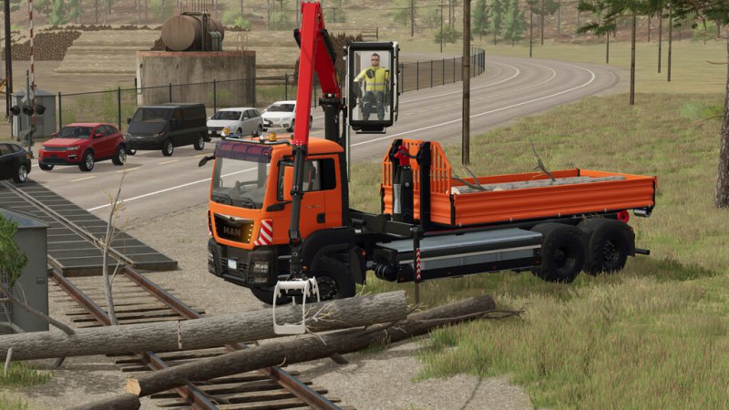 Man Tgs Palfinger Crane V Fs Mod Farming Simulator Mod Sexiz Pix 2964