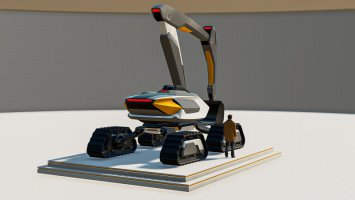 Patreon Exclusive Mod: Concept Excavator FS22