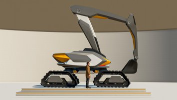 Patreon Exclusive Mod: Concept Excavator FS22