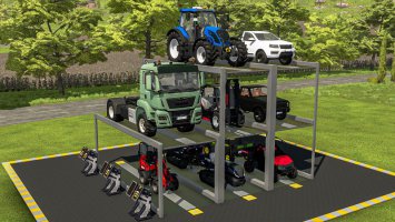 Pit Mechanical Parking FS22