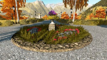 Round Flower Bed fs22