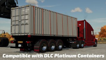 Tipping Container Trailer Pack FS22