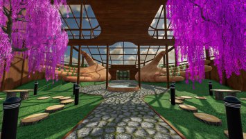 Atrium Decorative GreenHouse FS22