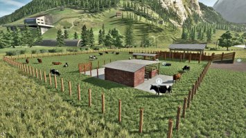 Cow Pasture With Milking Barn fs22